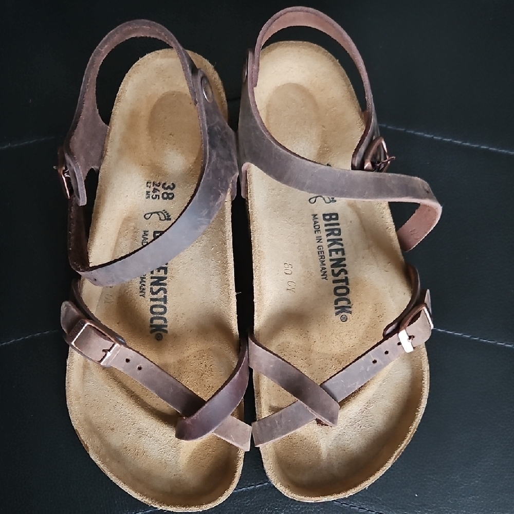 Birkenstock Women's Tan Leather Sandals